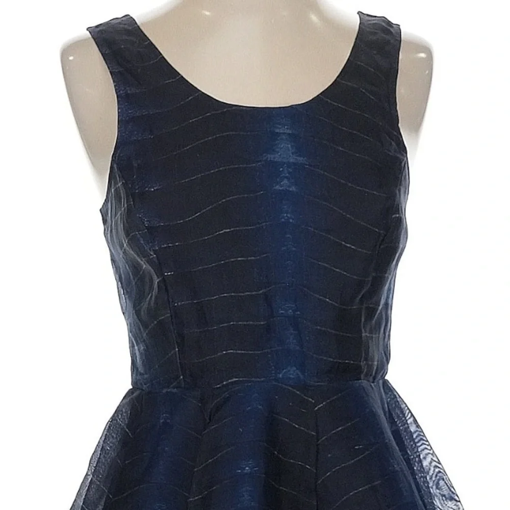 Felder Felder Couture Luxurious 100% Silk Tulle Runway Mini Dress Size 8 UK 4 US